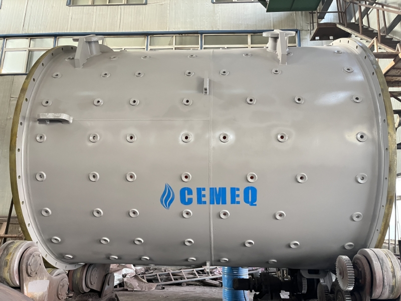 спроектирован, изготовлен и отгружен корпус барабана для мельницы МШР 3.2х3.9 